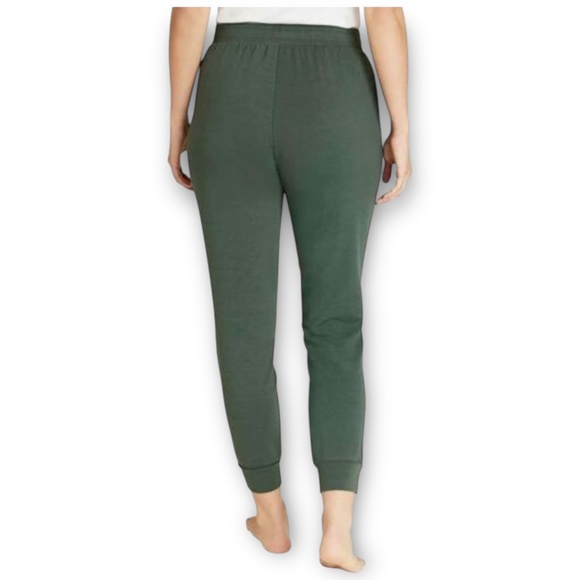 NWT Eddie Bauer Women’s 2-Pack Fleece Joggers Small Clover/Black - Picture 5 of 5